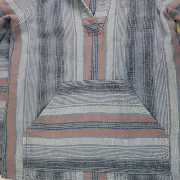 Pendleton Women’s 100% Cotton Surf Pullover Striped XXS Hoodie Hood Pocket - Picture 2 of 14